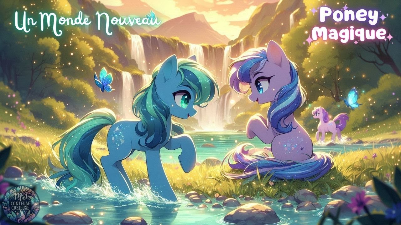 Poney Magique 🦄✨ Histoire pour enfants, dessin animé en français | Un monde nouveau 🌈