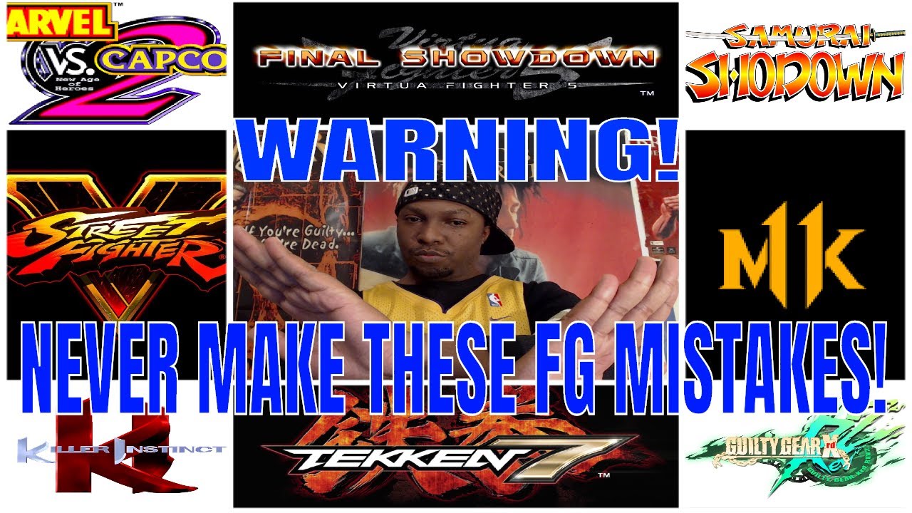 NEVER DO THIS IN FIGHTING GAMES! (Fighting Game Advice, Tips & Discussion PS4)