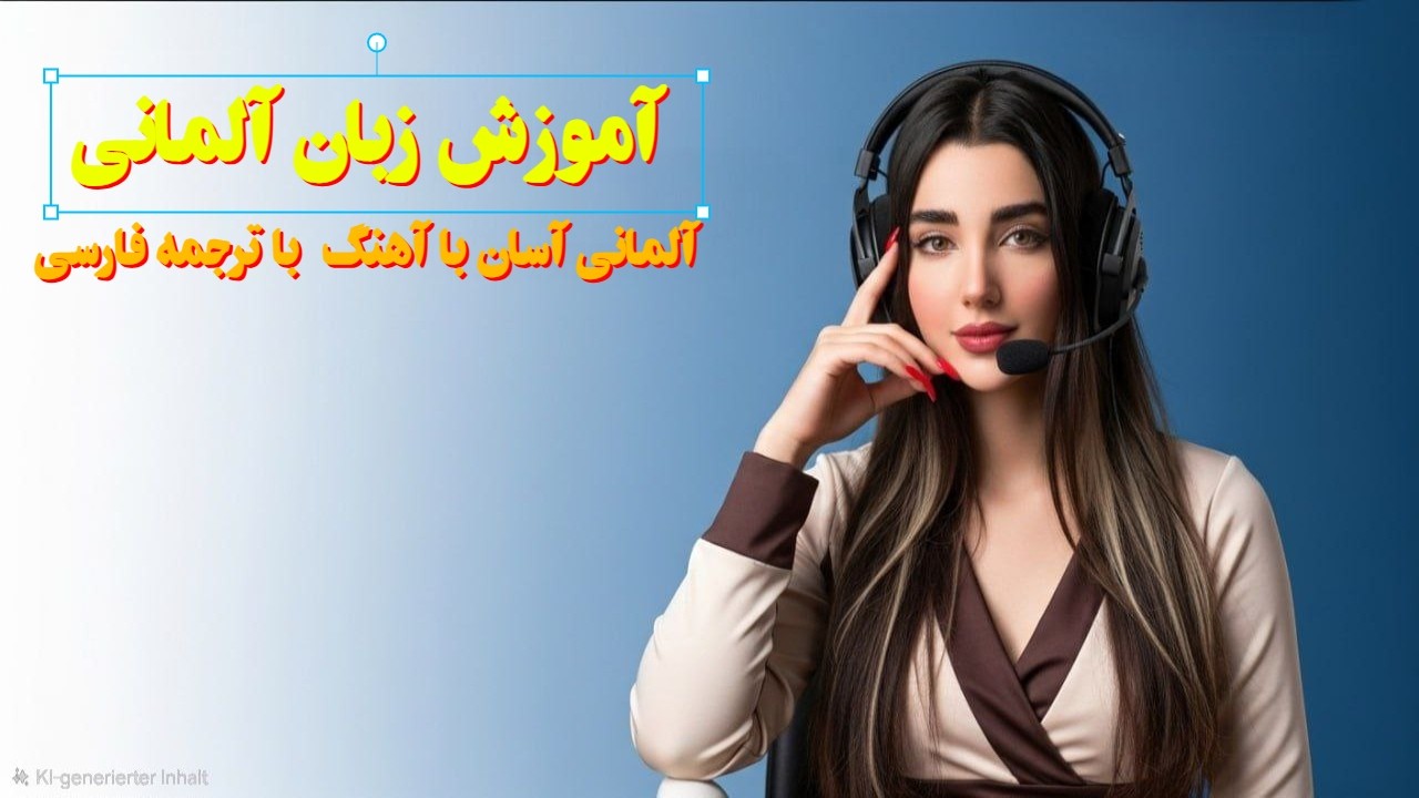 آلمانی آسان با آهنگ 🎵 – 50 جمله پرکاربرد با ترجمه فارسی