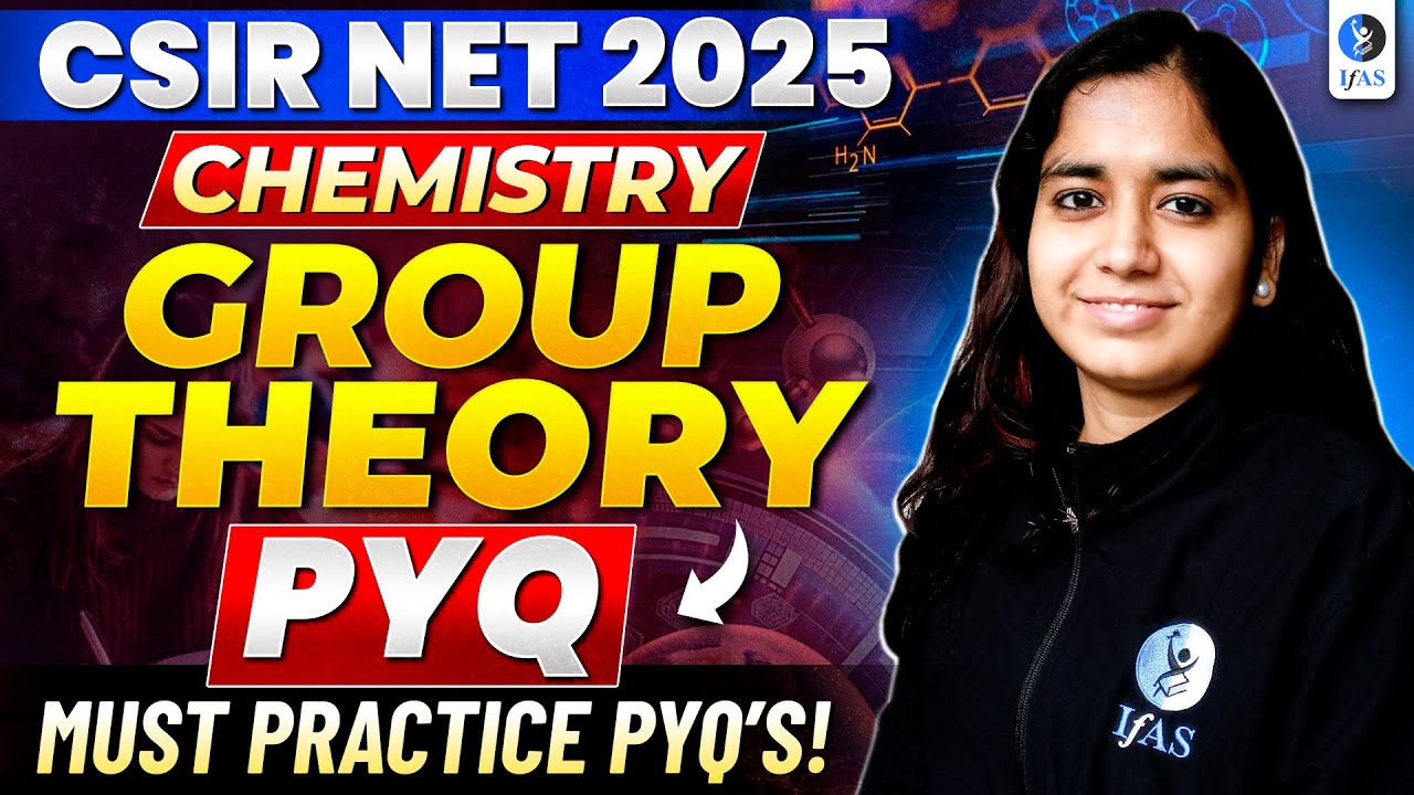 Group Theory PYQ CSIR NET Chemistry for 2025 - Must Practice PYQs!