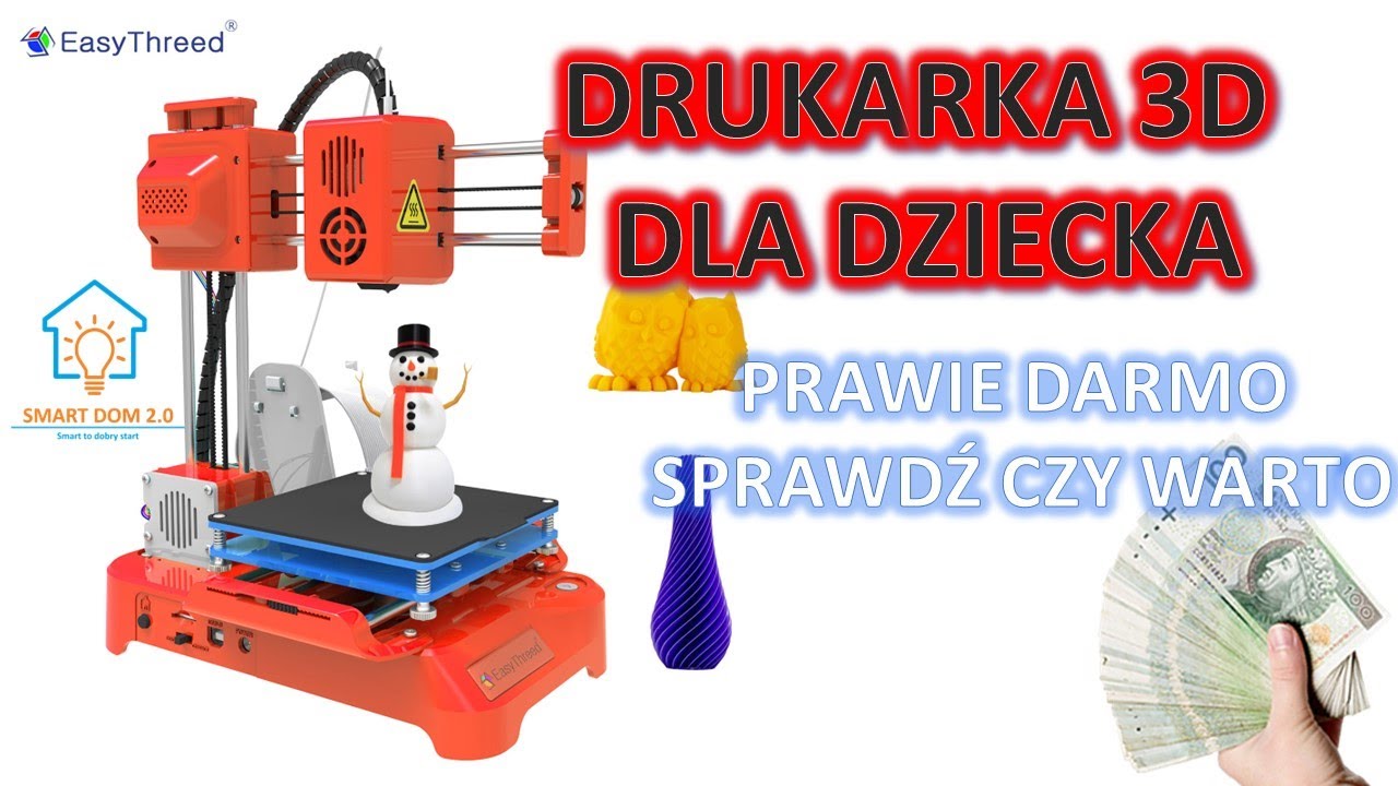 Mała ale wariat Drukarka 3D za 500+ :D
