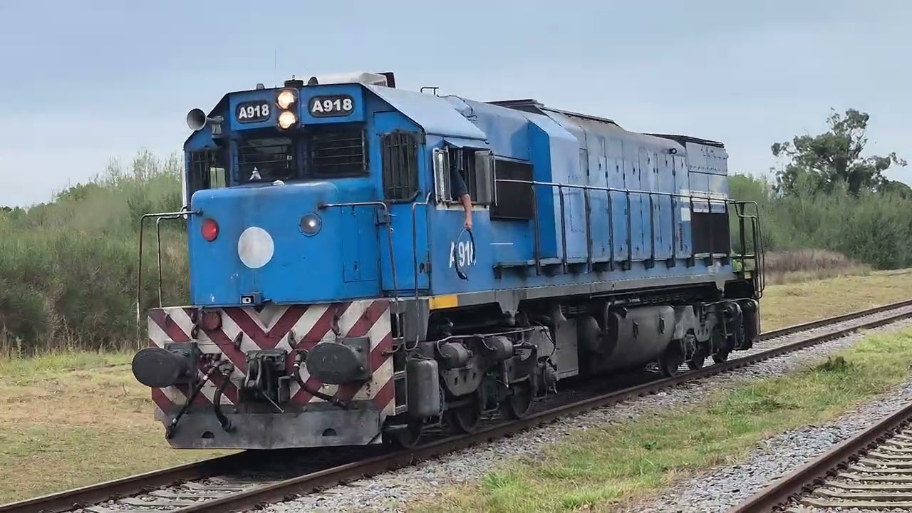  Trenes Argentinos Larga Distancia...Línea Mar del Plata/Buenos Aires.Locomotora EMD GT 22W A9l8.