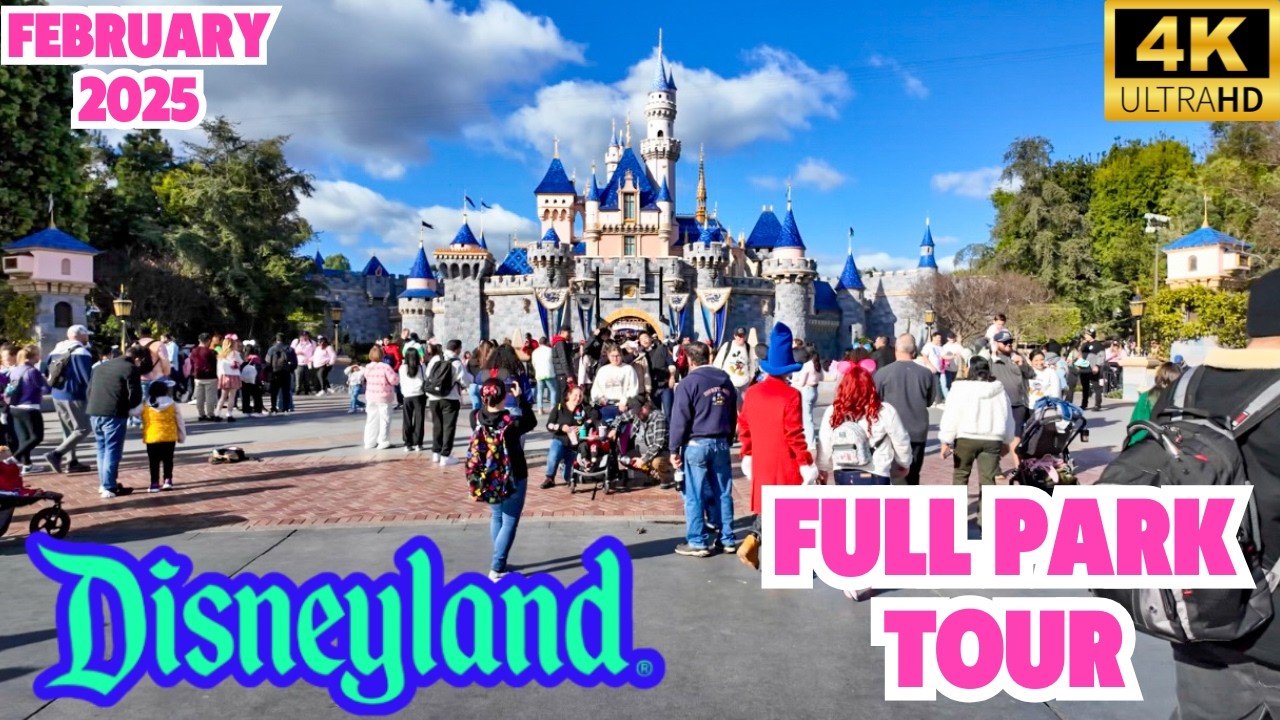 Disneyland Adventures Walkthrough 2025 [4K POV]