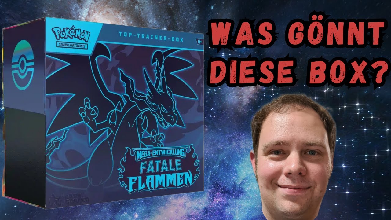 Ich öffne die Pokémon Fatale Flammen Top-Trainer-Box 🔥
