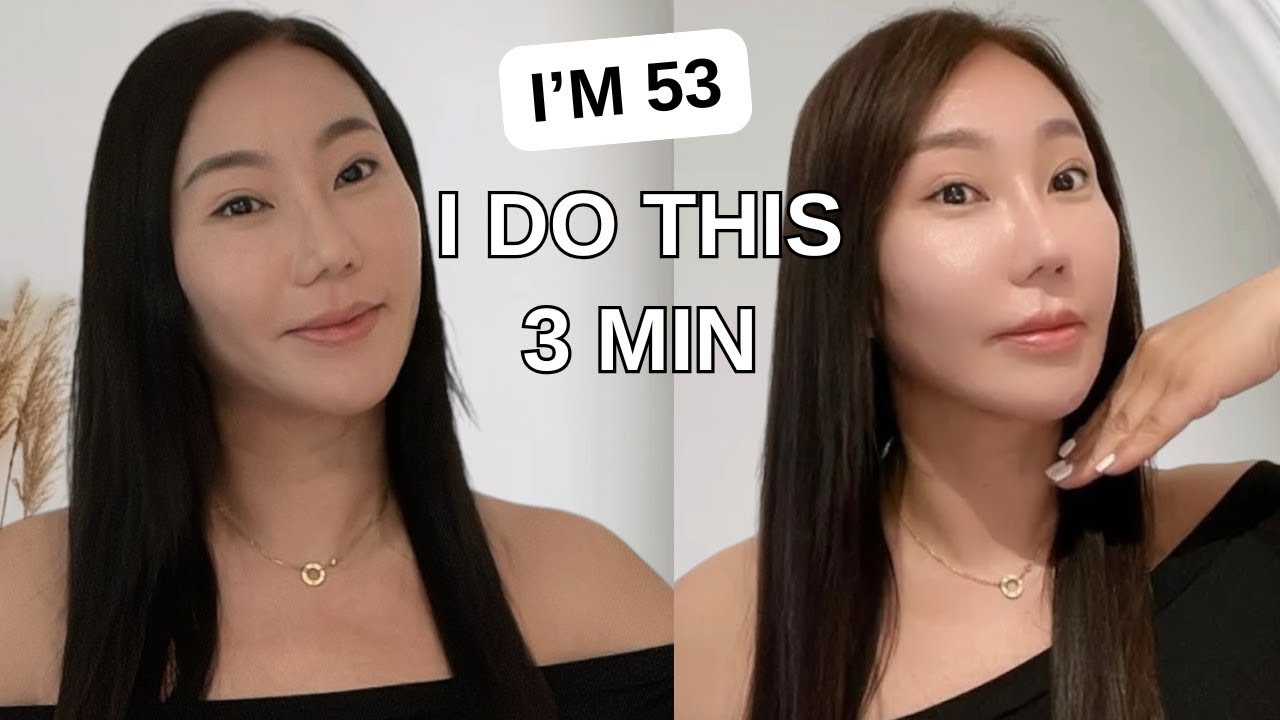 3 Minute Smile lines Gone & Face Lifted l Everyday Face Massage l No Talk Practice Version attached