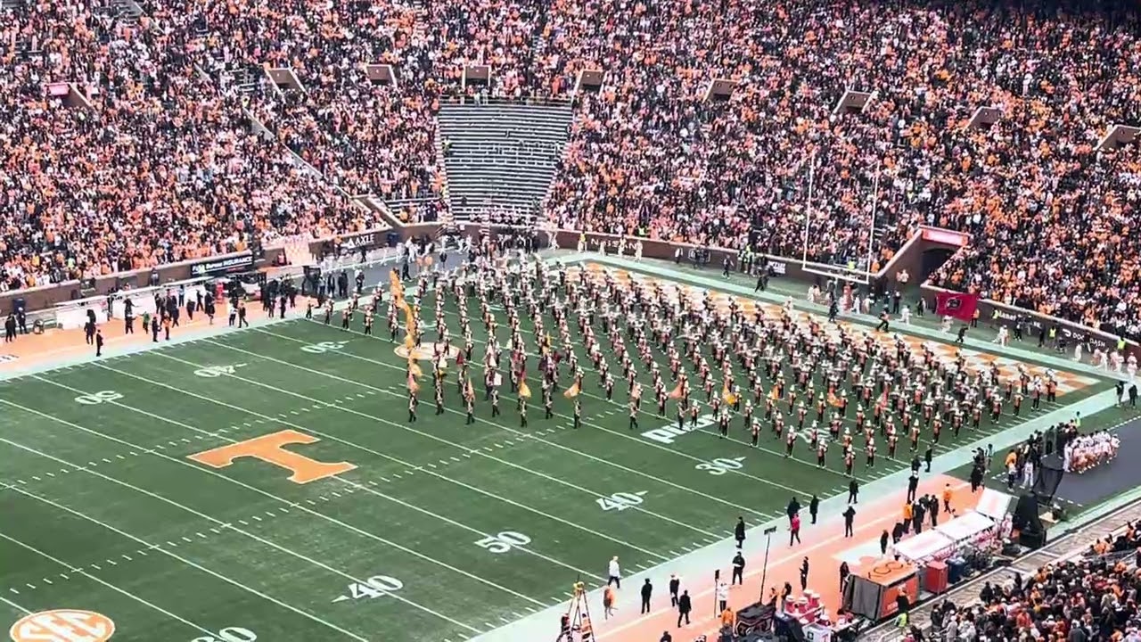 UT POTS Marching Band 2025 “Pregame” (UT vs VU)