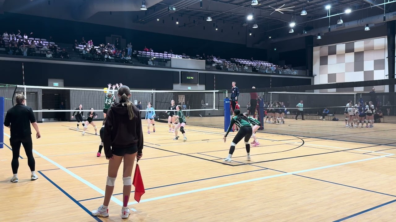 17U - , Milton edge blackout, Game 5, All sets- 23-25, 27-25, 15-6