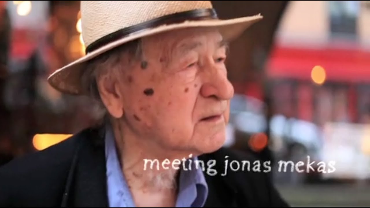 A Talk with Avandgarde Film Maker Jonas Mekas in NYC, Oct. 2010