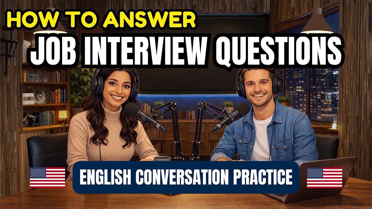 How to Answer Job Interview Questions in English | English Speaking Practice