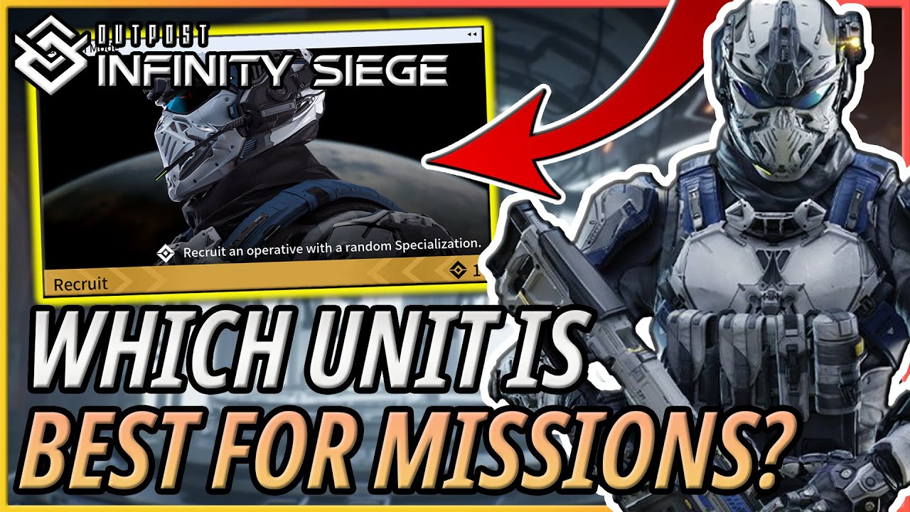 Разбираемся в каждом отряде в Outpost: Infinity Siege! Но какой из них лучше?