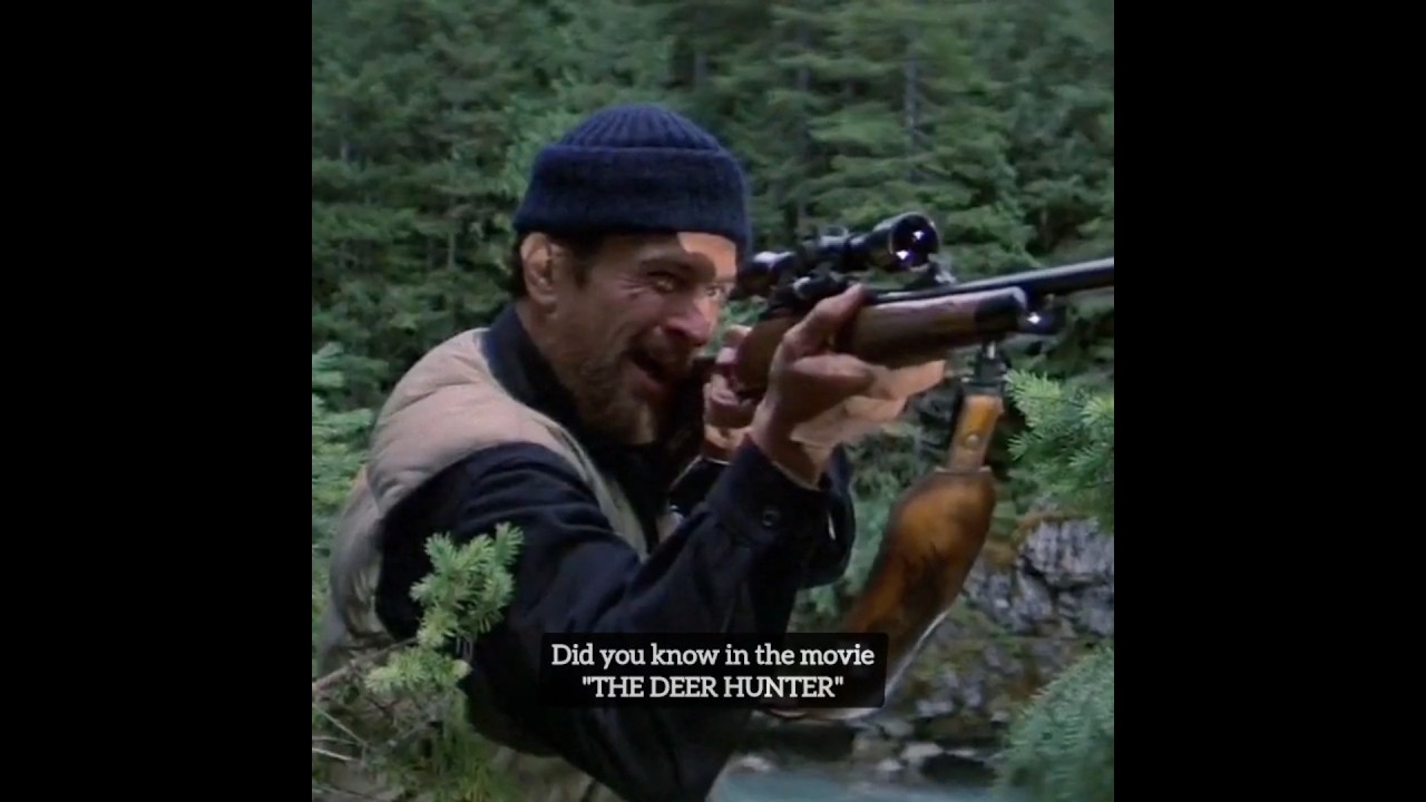 Robert De Niro’s Real Reaction to Christopher Walken Spitting in The Deer Hunter - 