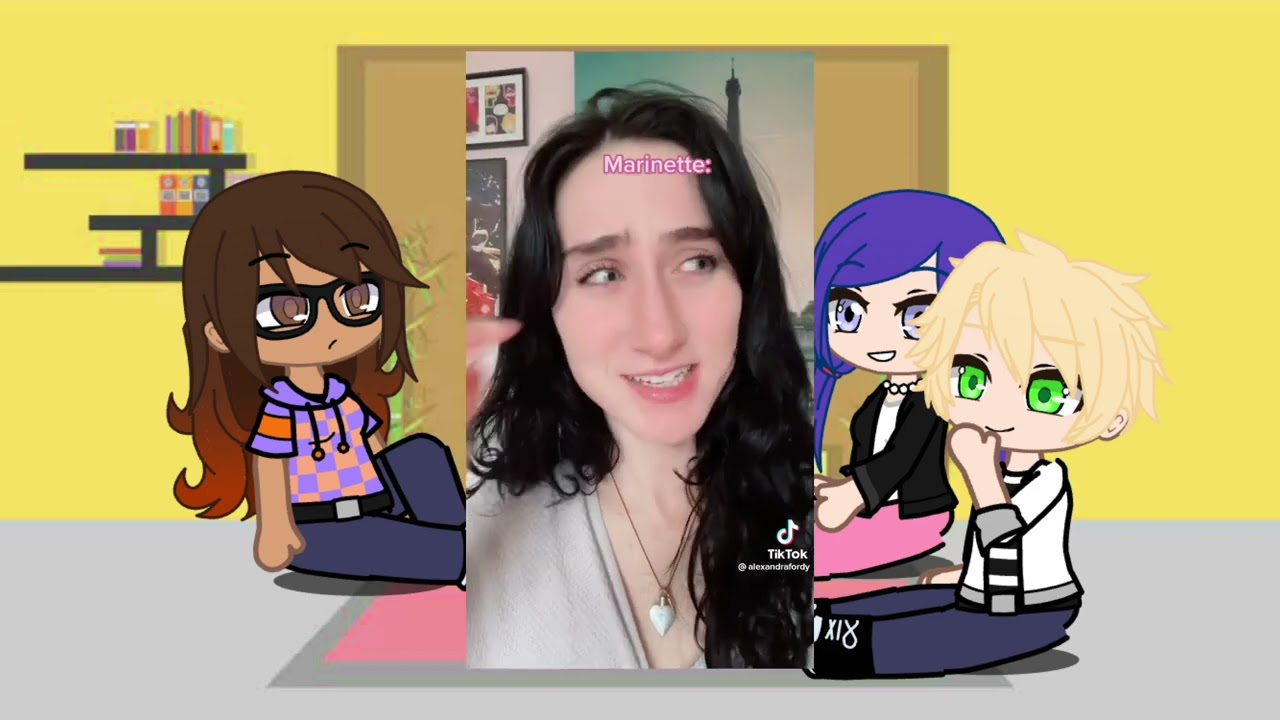 MLB react to &ldquo;If Adrien wasn&rsquo;t nice to Lila&rdquo; || Credits on TikTok to alexandrafordy || MayaTimes14