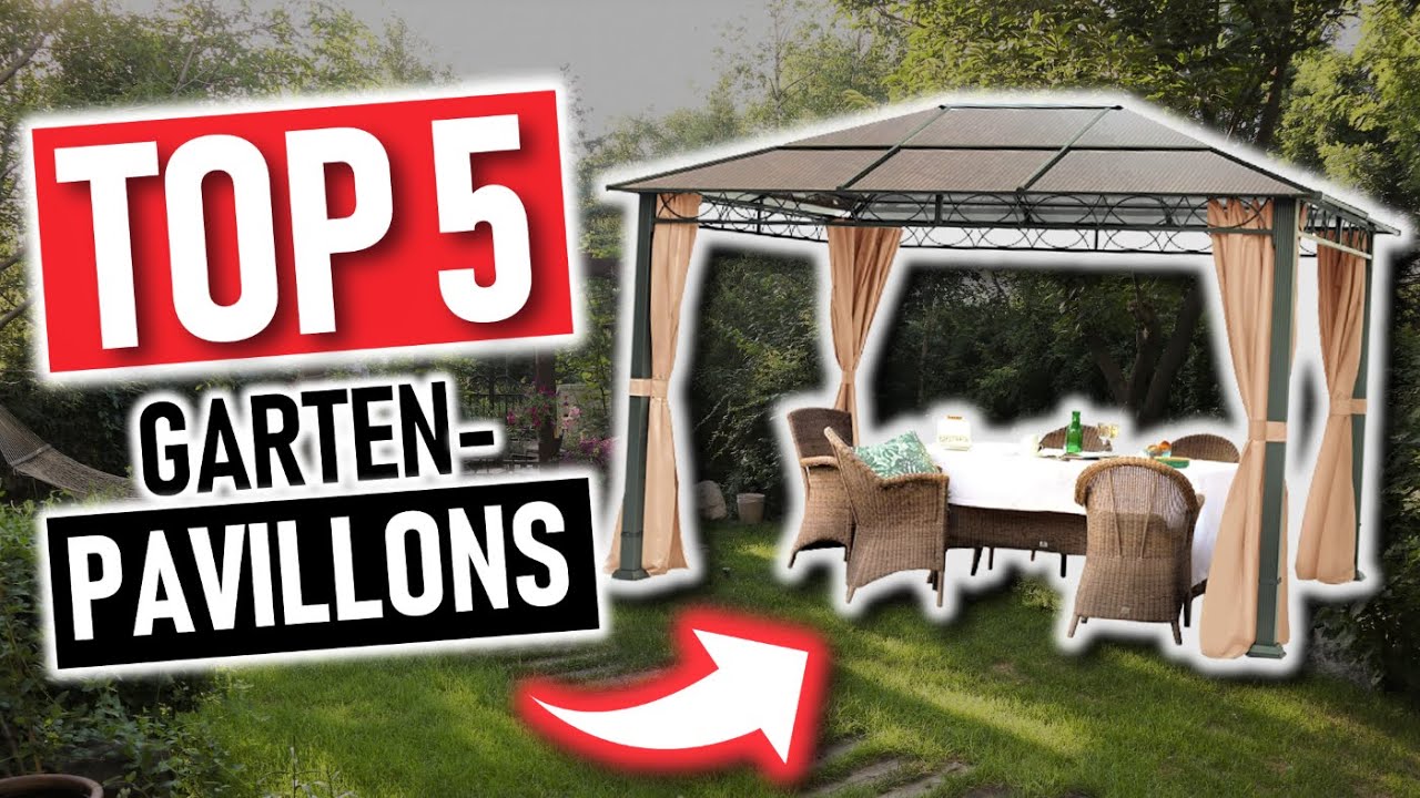 Die besten GARTENPAVILLONS 2026 | Top 5 Gartenpavillons im Vergleich