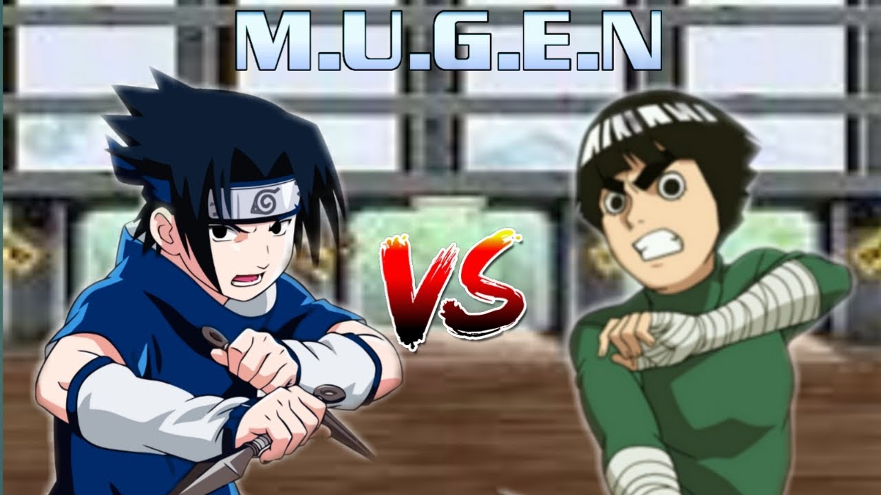 Kid Sasuke ( Anime ) vs Kid Rock Lee ( Anime ) | M.I.G | Naruto Mugen Battle