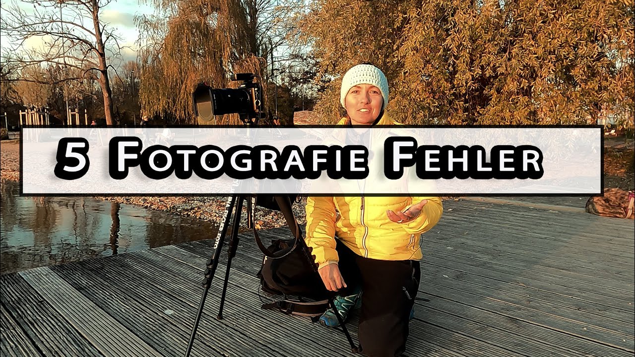5 Fotografie Fehler die Jeder macht! 😱 Tipps und Tricks zum fotografieren lernen.