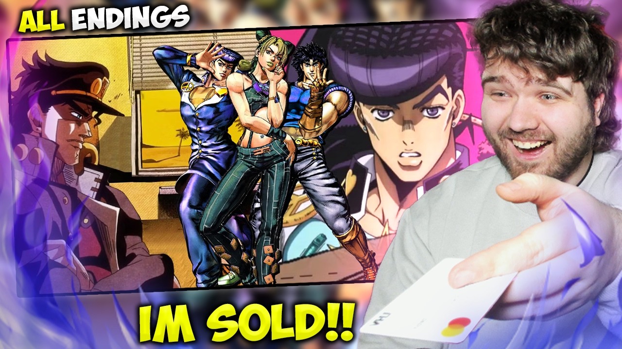 All JoJo Endings REACTION & ANALYSIS *I'M SO READY FOR THIS!!