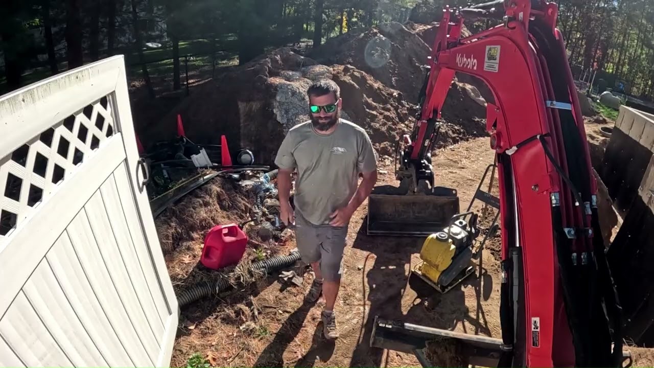 Backfilling Addition Basement Foundation Hole