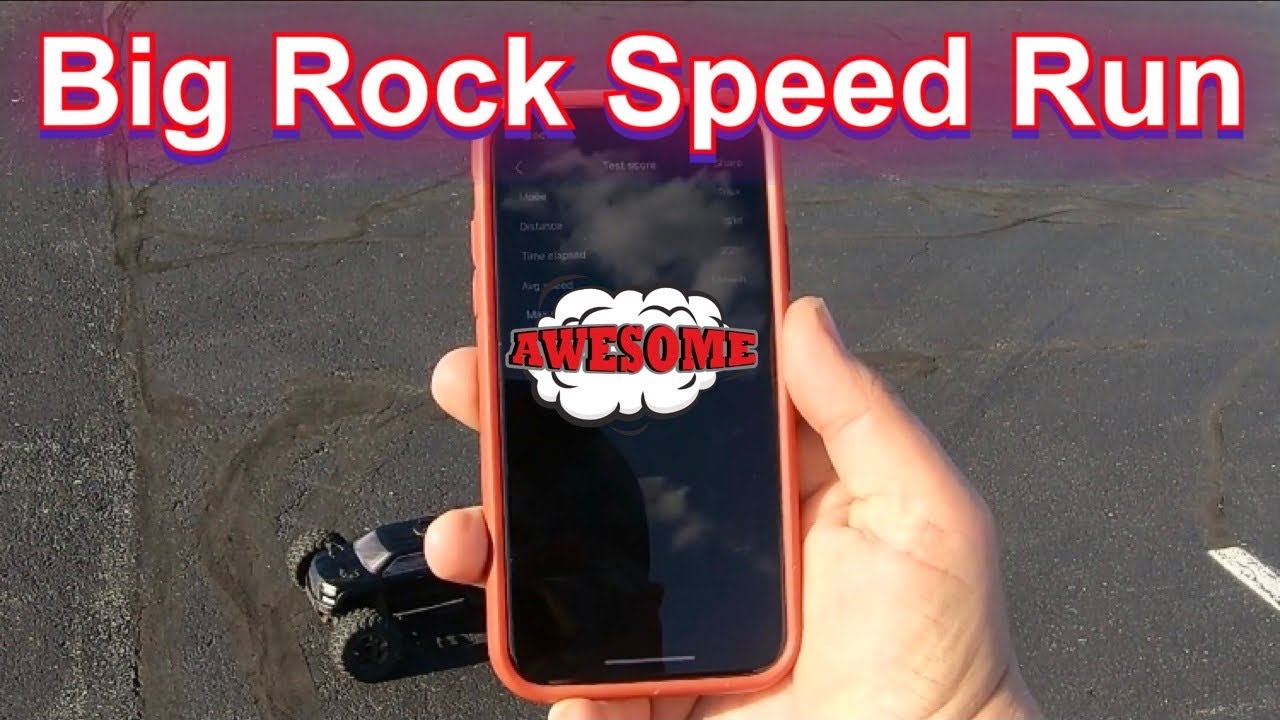 Arrma Big Rock 3s V3 RC Truck Speed Test