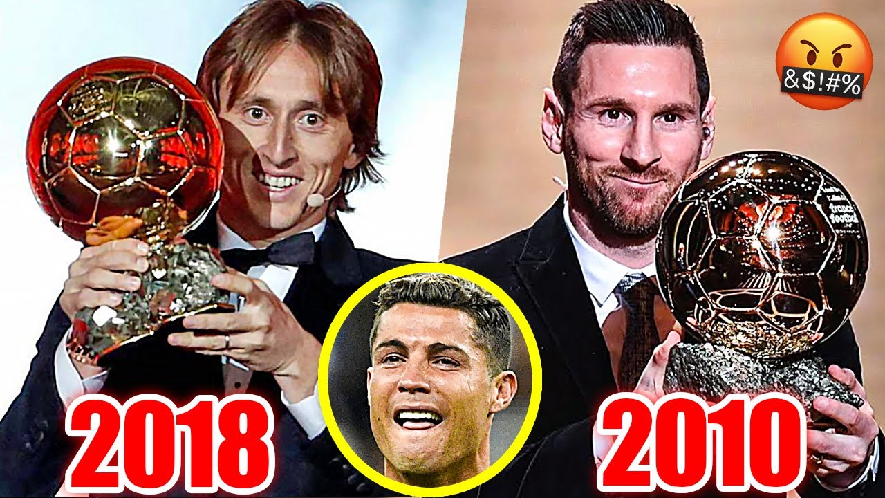 TOP 10 PALLONI D'ORO PEGGIORI nel CALCIO