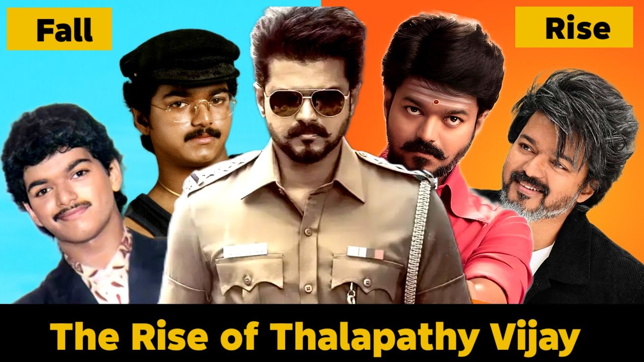 Thalapathy Vijay Movies History upto Jana Nayagan | Rajinikanth vs Kamal Haasan | Thalapathy Vijay