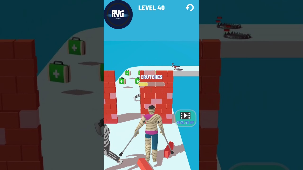 Healthy Run Game Level 40 New Play Win #shortsfeed #shorts #games