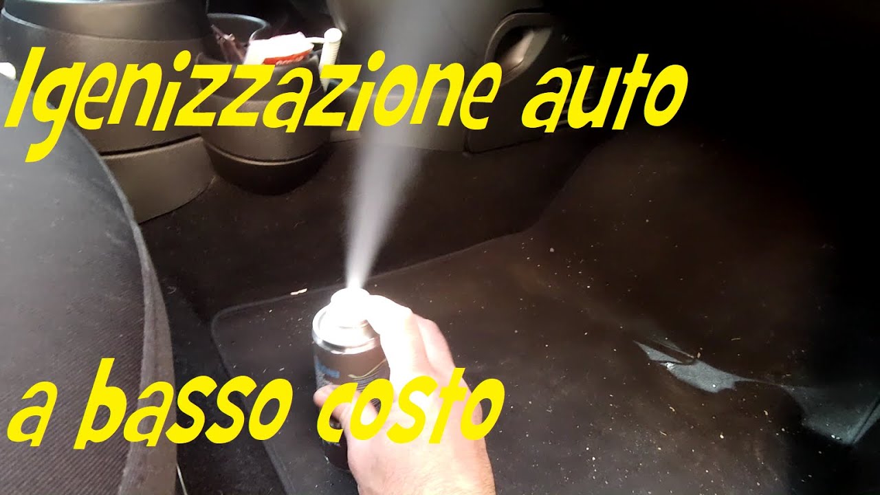 Come igienizzare  l'auto e le mani economicamente | sanitaze the car