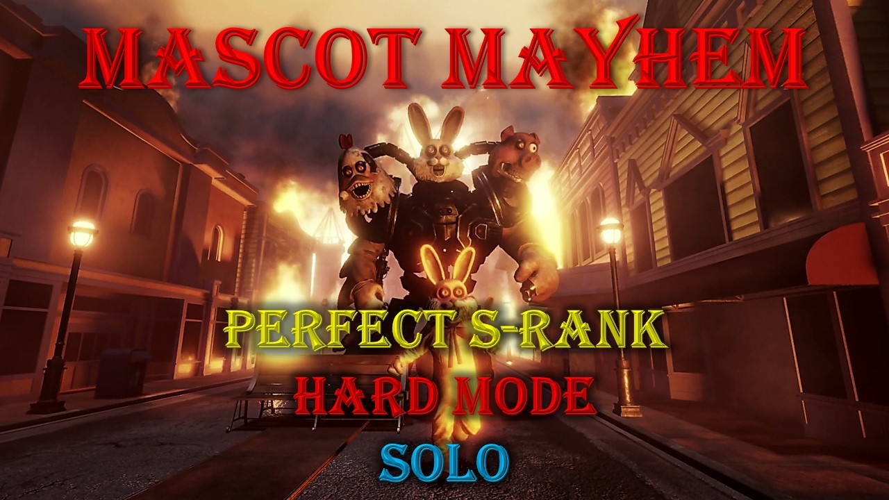 Mascot Mayhem | Hard Mode, Perfect S-Rank, Solo | Hunted