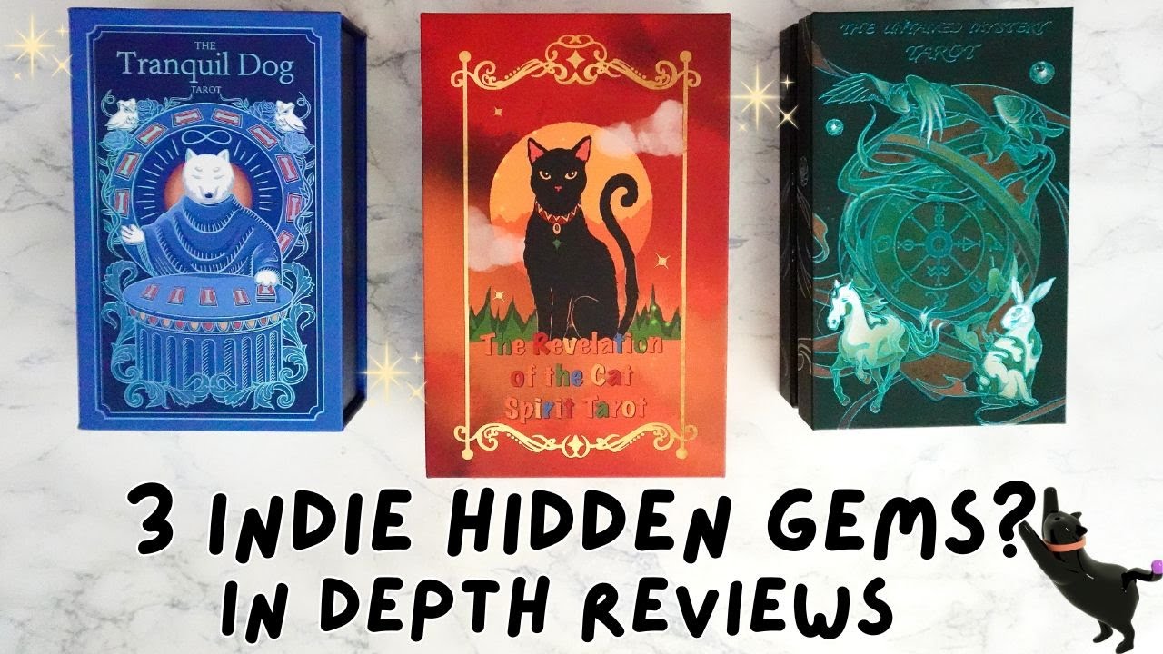 3 Indie Animal Tarot Decks I Need To Share With You😻What I Loved & What I Didn’t 🐾