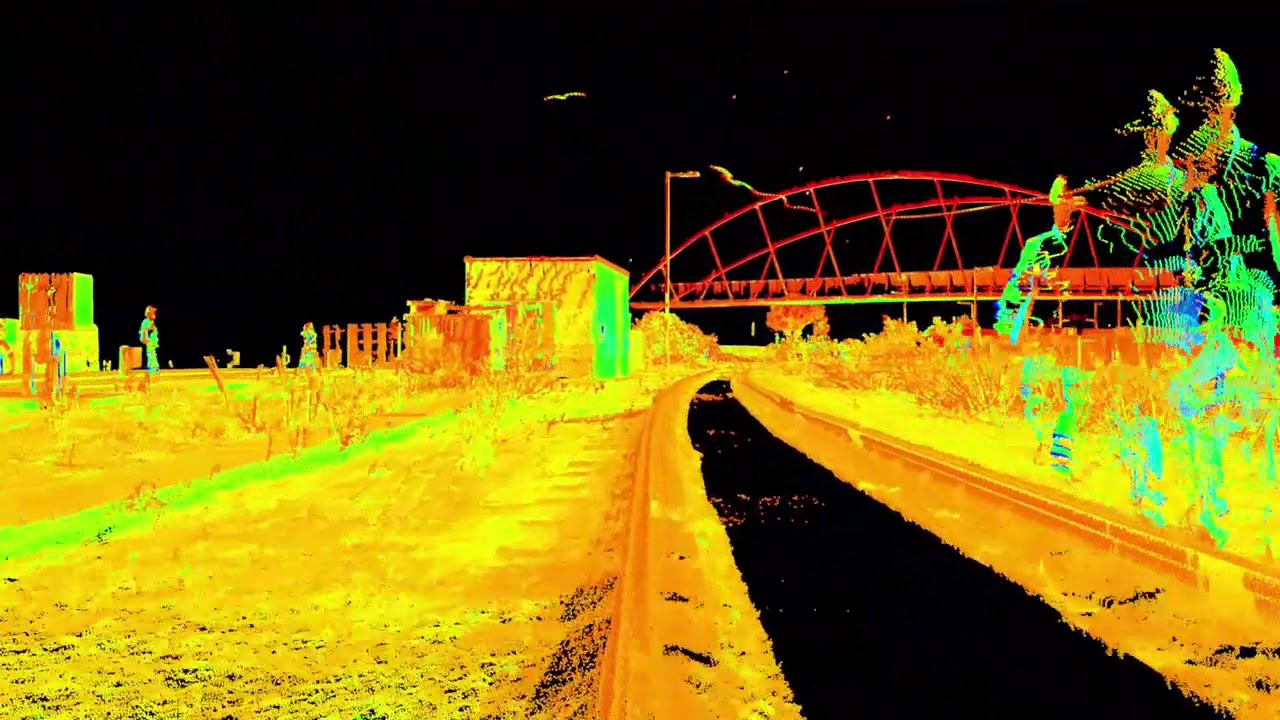 Flythrough of Data Captured Using the Trimble GEDO IMS TMD - Holyhead, Anglesey