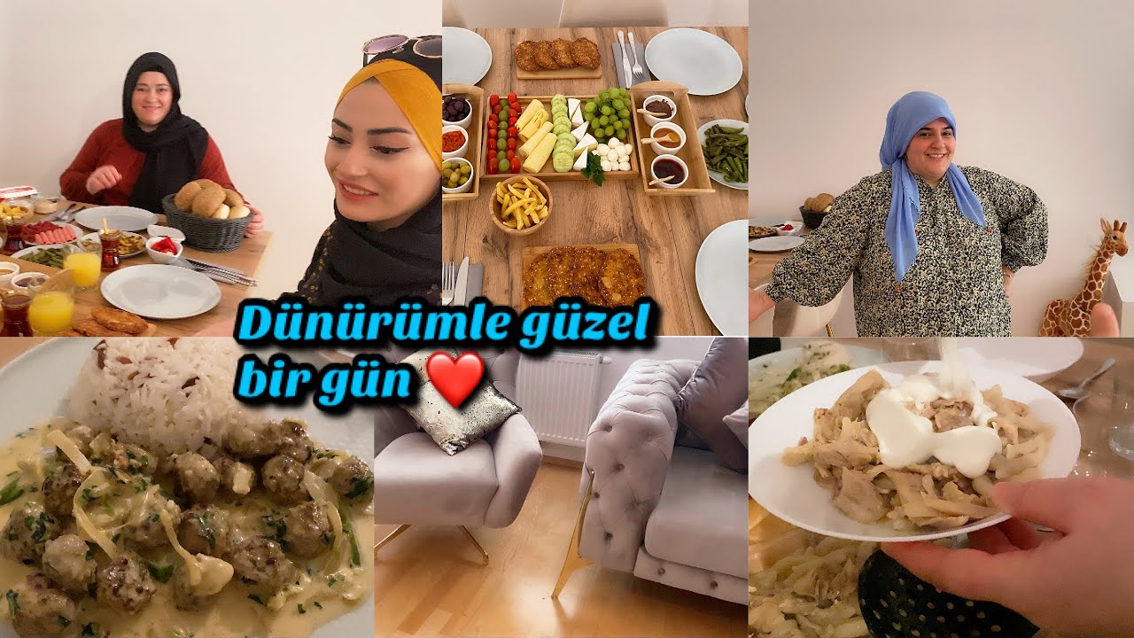 MİSAFİRİMİZ VAR/ 🦋GÜZEL KAHVALTI/HOŞ SOHBET/KIZIMIN EVİNDEN KARELER/KIRNİŞ /AKŞAM YEMEĞİ 🦋