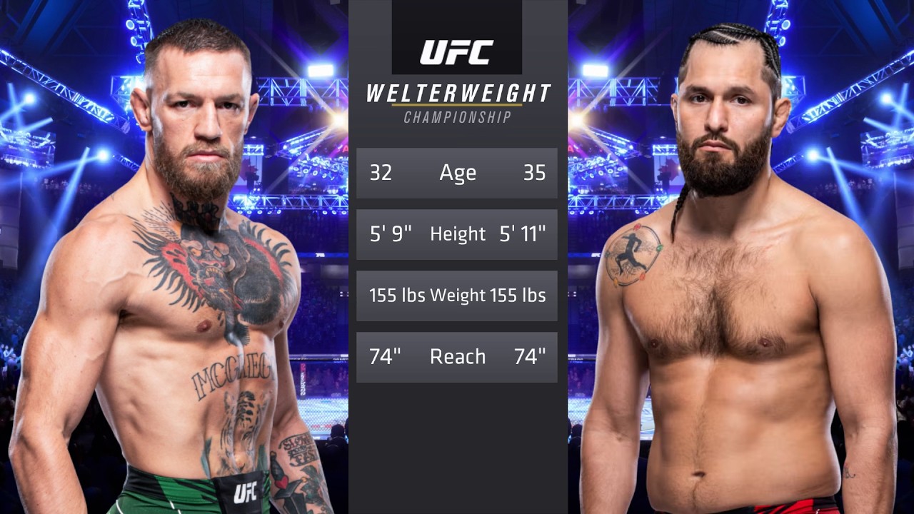 Conor McGregor vs Jorge Masvidal Full Fight - UFC 4 Fight Of The Night