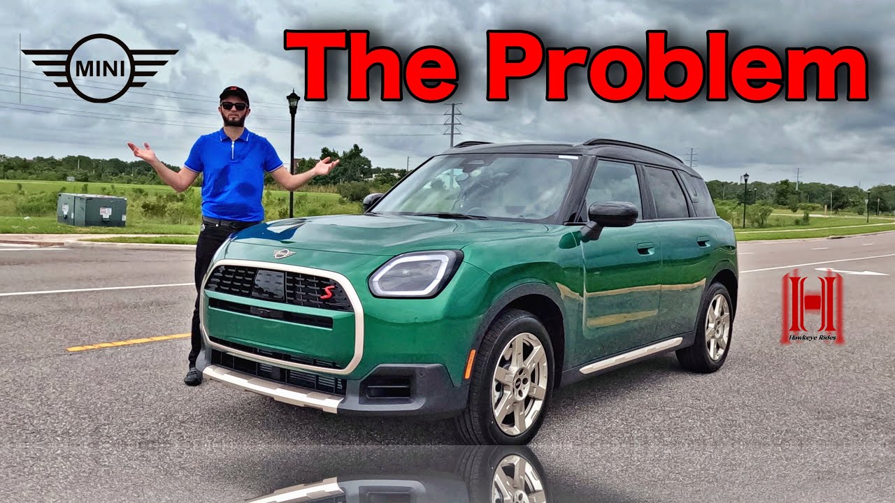 У Mini Countryman S All4 2025 года есть одна большая проблема! : все характеристики и тест-драйв