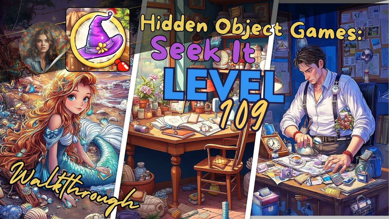 Hidden Object Games: Seek It Level 109