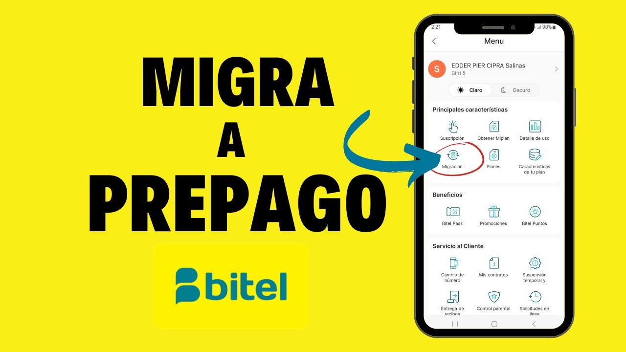&iquest;C&oacute;mo CAMBIARME de POSTPAGO a PREPAGO en BITEL? - APP MI BITEL ACTUALIZADO (2024) ✅