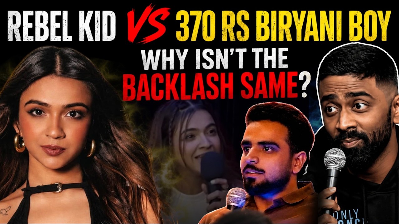Pranit More 'Asheel Show' 370 Rs Biryani Boy Vs Rebel Kid: Why Isn't the Backlash Same?