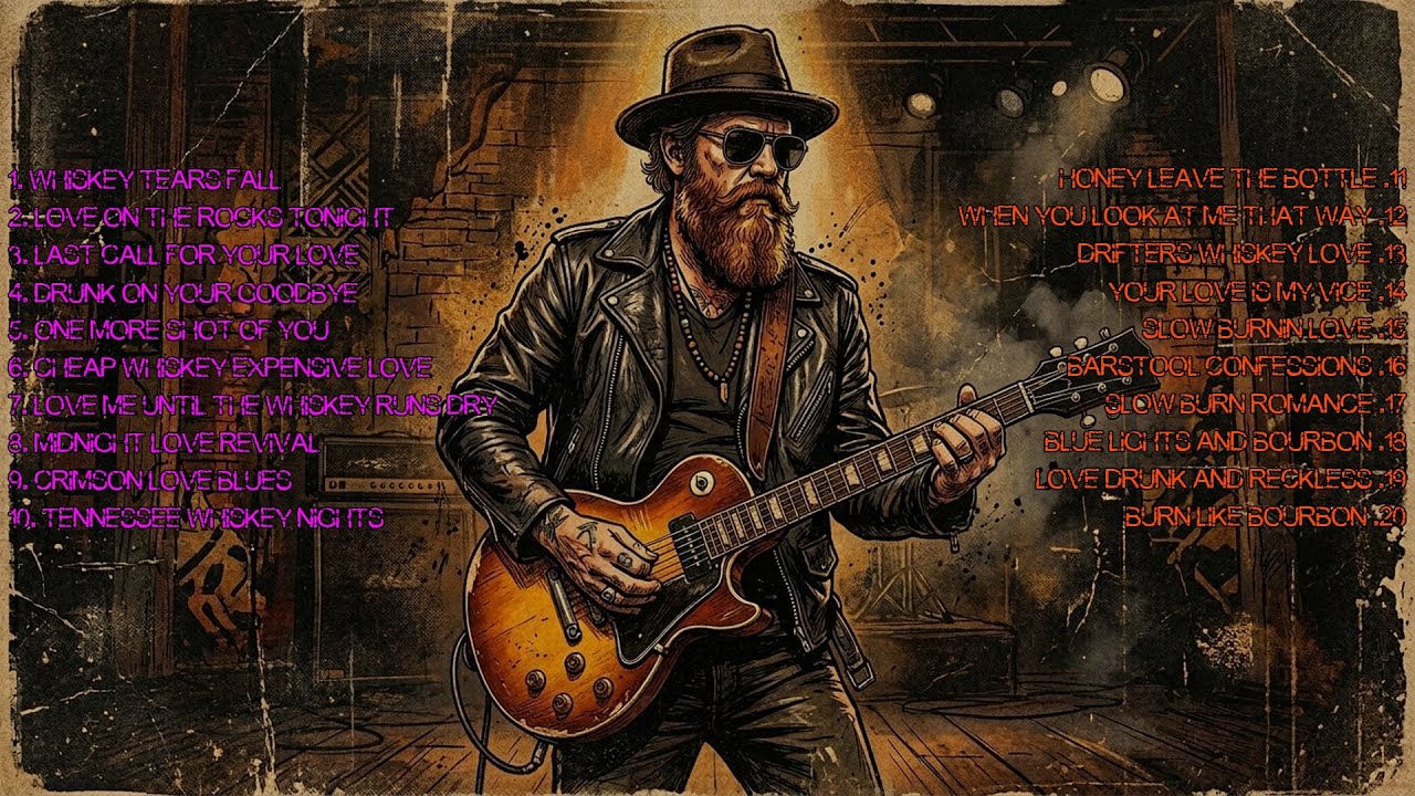 Rainy Night Memphis Blues 🎸 Deep Emotional Delta Blues Guitar
