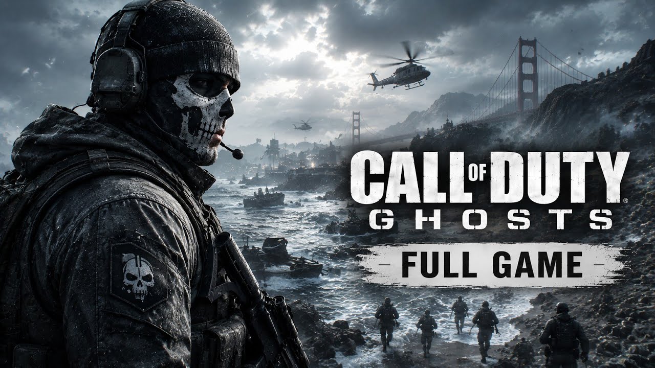 Call of Duty Ghosts – Full Game Walkthrough (4K60) | No Commentary