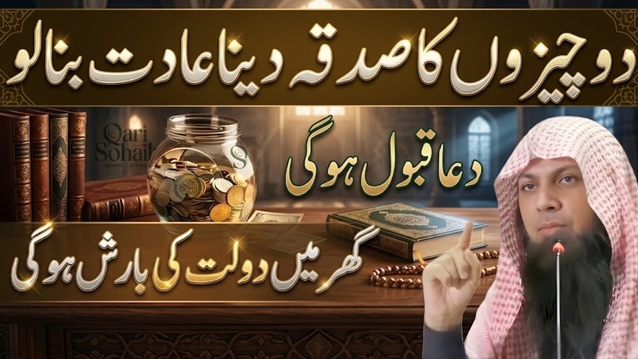 Sirf 2 Cheezon Ka Sadqa Kar Lo | Ghr Mein Daulat Ki Barish Ka Powerful Amal | Qari Sohaib Ahmed Meer
