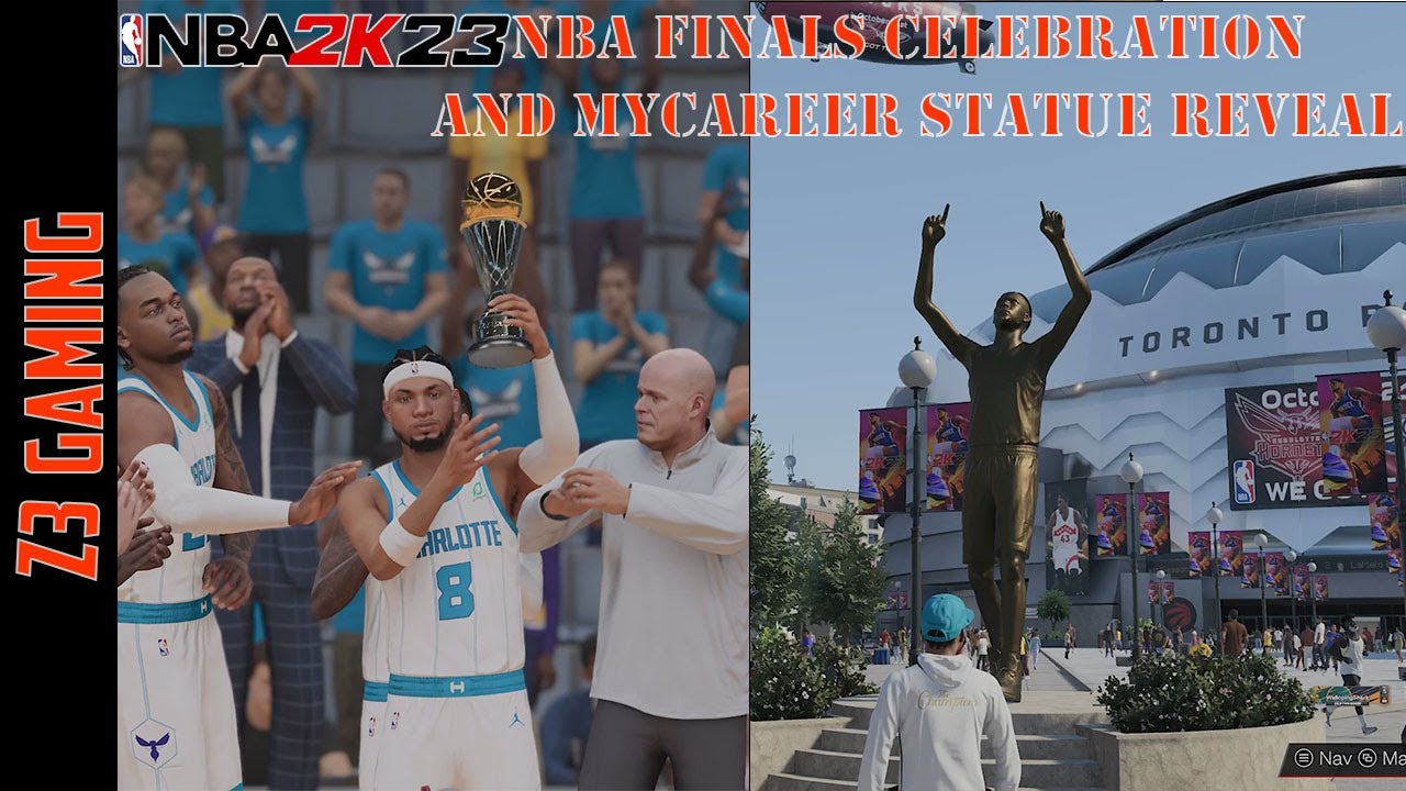 NBA 2K23's NBA Finals Celebration and MyCareer Statue Reveal