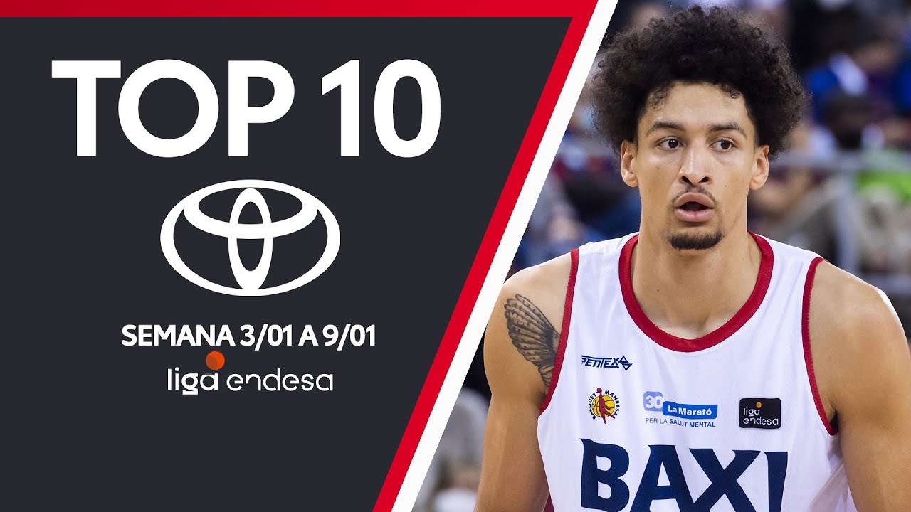 El BAXI Manresa va con todo en el primer Top10 Toyota de 2022 | Liga Endesa 2021-22