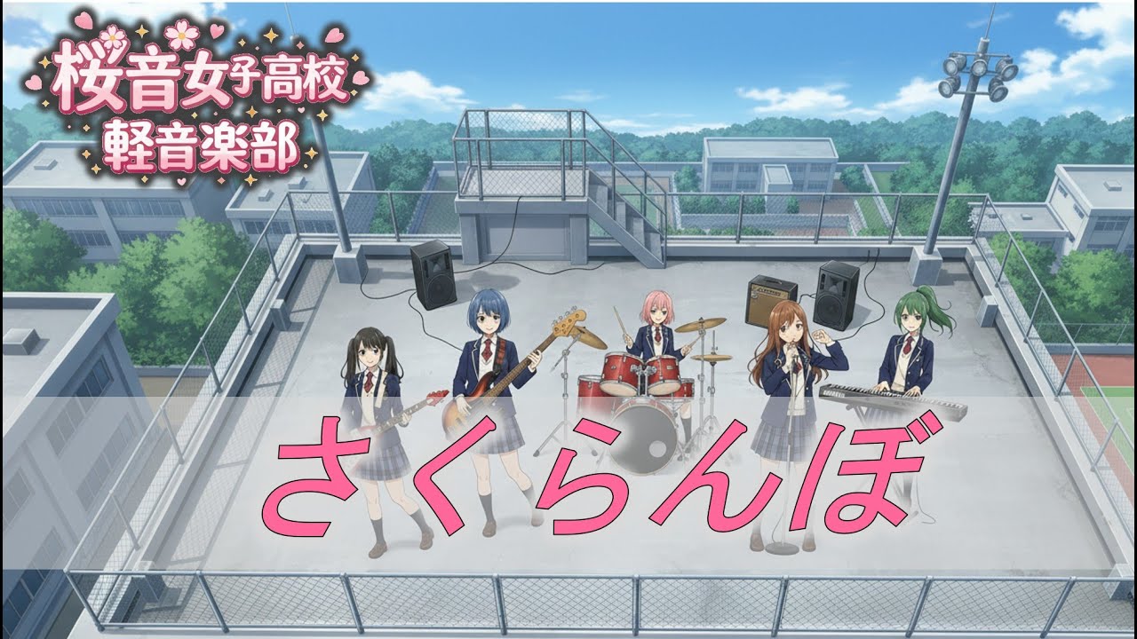 さくらんぼ / 大塚愛  | JK軽音楽部がJ-POPを演奏してみた | 懐メロ