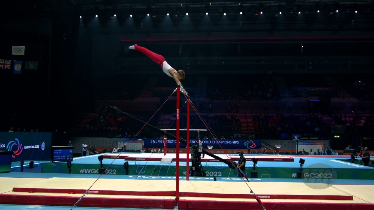 LEE Junghyo (KOR) - 2022 Artistic Worlds, Liverpool (GBR) - Qualifications Horizontal Bar