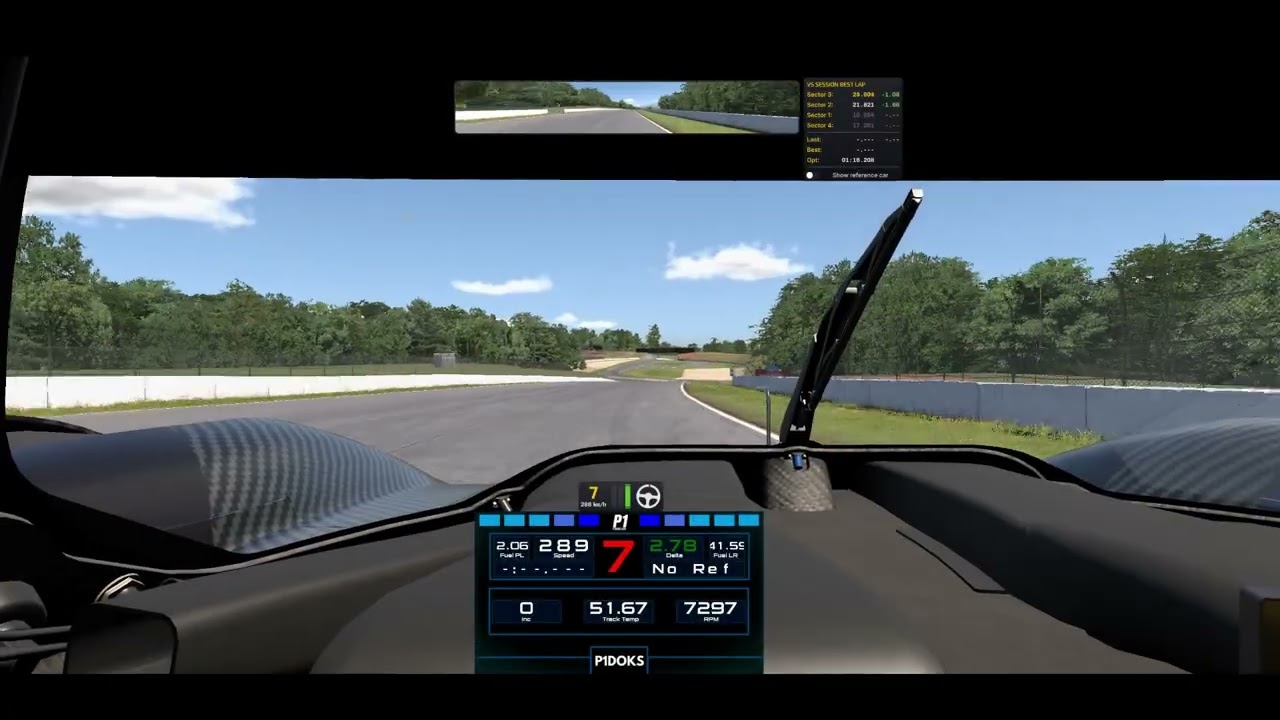 Trying to master Road Atlanta | BMW Hypercar on iRacing
