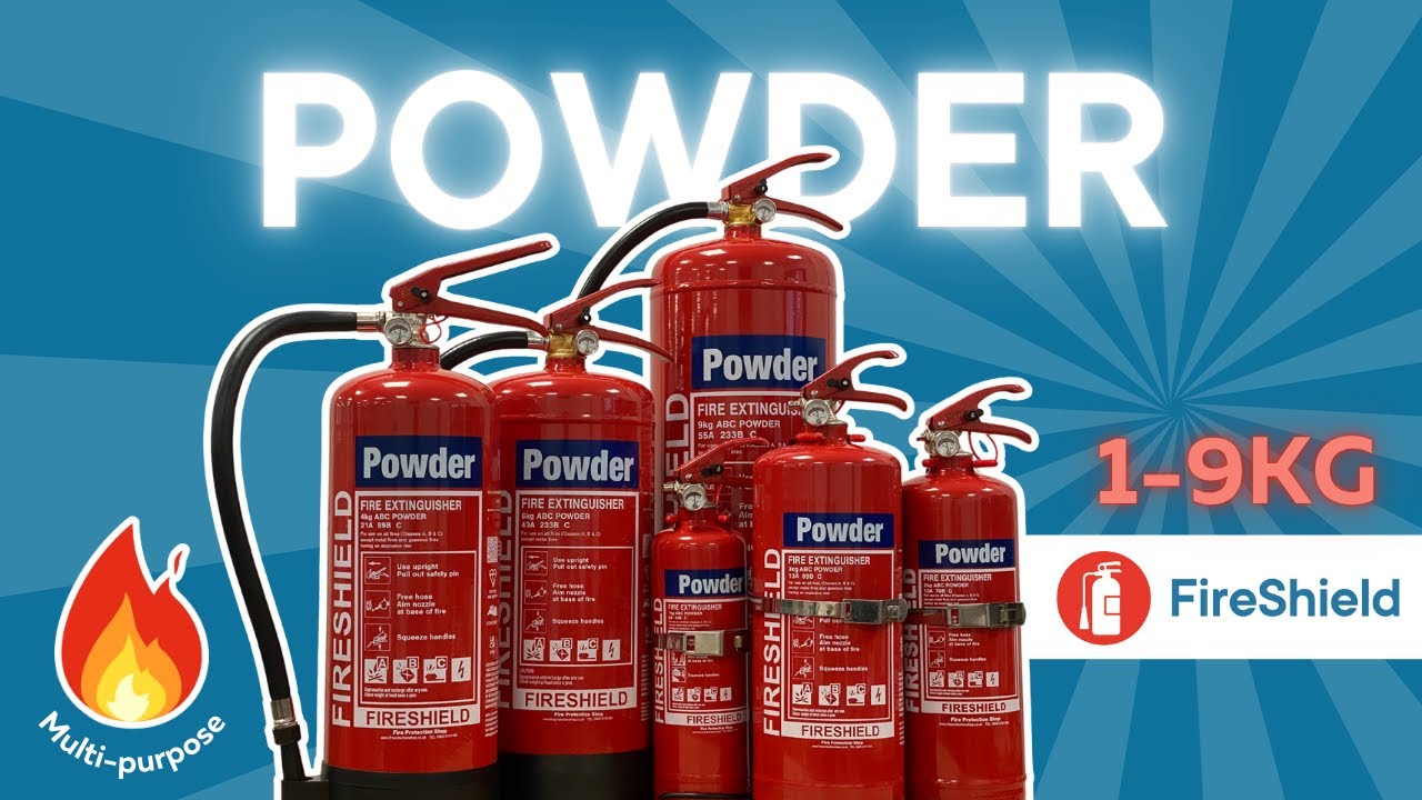 Dry Powder Fire Extinguisher | FireShield | Fire Protection Shop