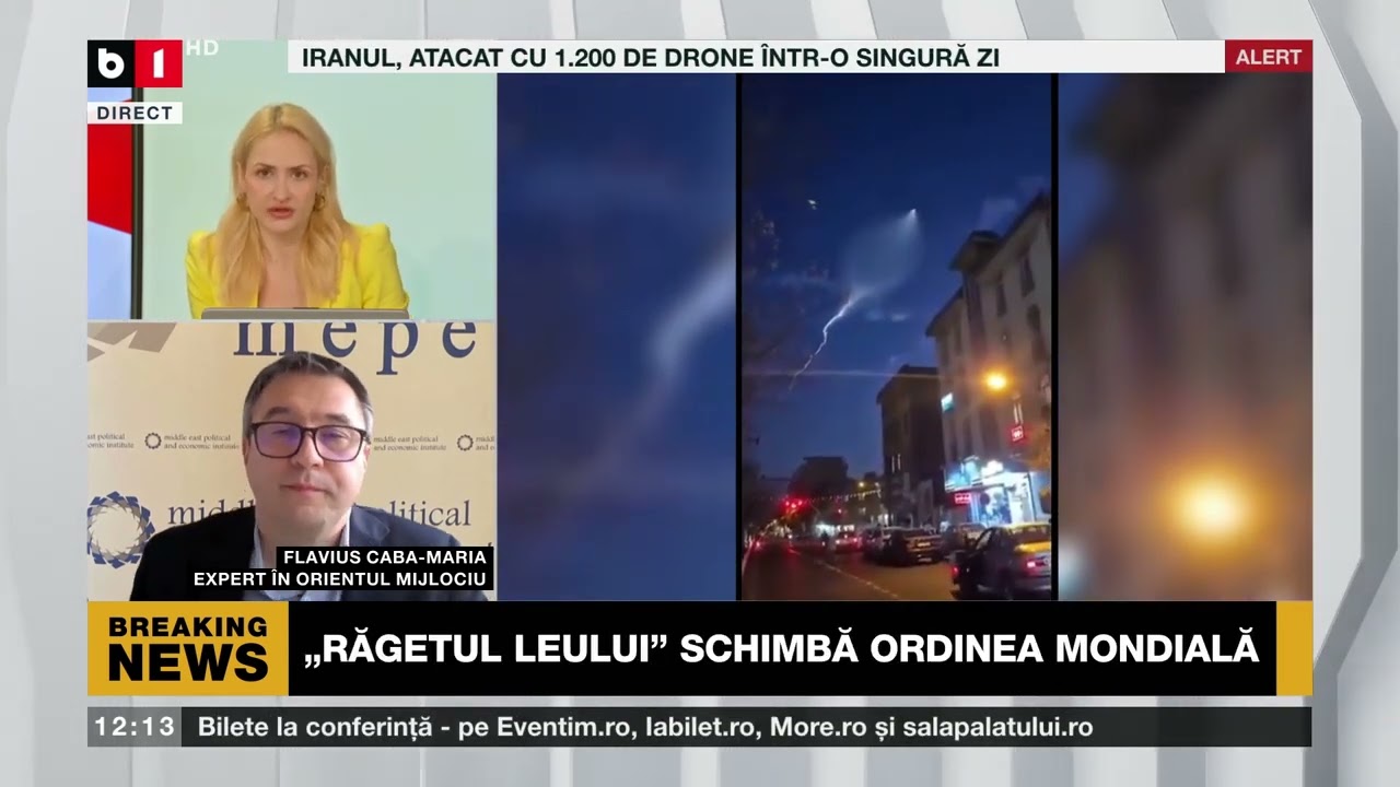 TALK B1 CU IRINA PETRARU. SUTE DE MORȚI, ÎN IRAN. O BAZĂ DIN CIPRU, LOVITĂ DE IRAN P1