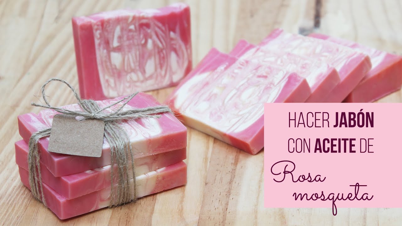 Hacer jabón con aceite de rosa mosqueta
