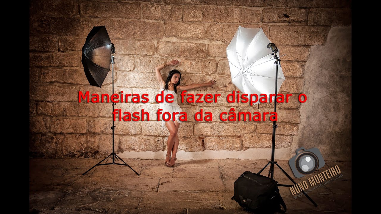 Maneiras de fazer disparar o flash fora da câmara