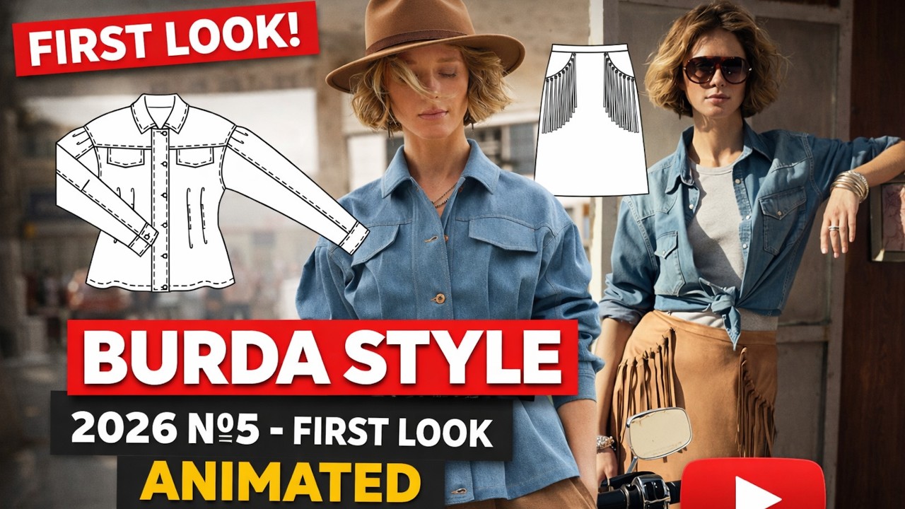 BURDA STYLE 5/2026: First Look - Головні тренди ВЕСНА-ЛІТО 2026