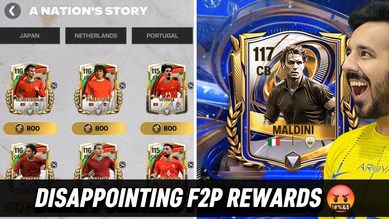 Disappointing ! Nation's Story Portugal + TOTY MIdfilders F2P Rewards are Trash [Guide] 🤬