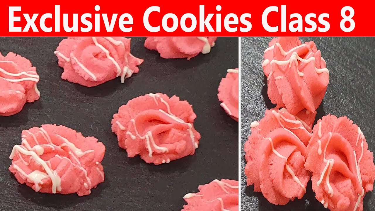Exclusive Cookies Class 8 | Rose Cookies | Manisha Bharani Kitchen